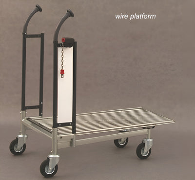 Carry 100 Transport Trolley – Wire Platform Trolley for Heavy-Duty Handling - AB Range