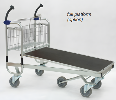Carry 120M Transport Trolley – Extra-Capacity Trolley with Plywood Platform - AB Range