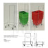 Basket Stacking Frame with Handle – Mobile Basket Holder for Retail - AB Range