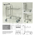Vario WTP-3D Transport Trolley – Compact Trolley with Shelf - AB Range