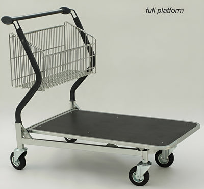 Vario 110 Transport Trolley – Fixed Basket Trolley with Plywood Platform - AB Range