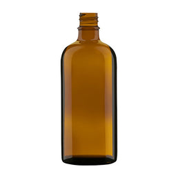 100ml Amber Aromatherapy Round Bottle – GL18 Essential Oil Bottle