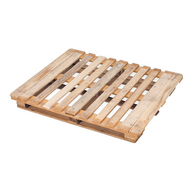 Used CP7 Chemical Wooden Pallet 1300 x 1100 x 156mm | Heavy Duty Industrial Pallet | 1500kg Load Capacity | Perimeter Base
