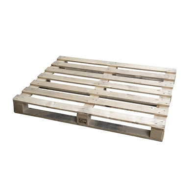 Used Wooden Medium Duty Pallet 1200 x 1000 x 146mm | 7 Top Boards | 750kg Load Capacity