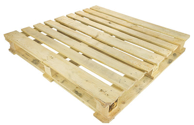 CP9 Chemical Wooden Pallet 1140 x 1140 x 156mm | New Heavy Duty Industrial Pallet | 1500kg Load Capacity | ISPM15 Treated | Cross Deck