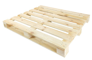 CP3 chemical wooden pallet 1140 x 1140 x 138mm with 3 skids for industrial container storage