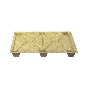 Extra Strong Wood Fiber Pallet F64 800 x 600 x 125mm | Heavy Duty Nestable Export Pallet | 1000kg Load Capacity