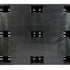 Heavy Duty Nestable Plastic Euro Pallet 1200 x 800 x 153mm – Closed Deck with Raised Edge | 1200kg Dynamic Load