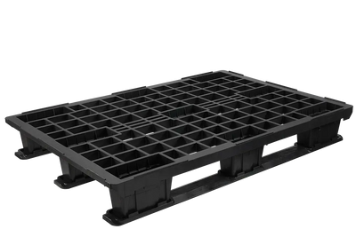 Heavy Duty Plastic ISO Pallet 1200 x 1000 x 175mm with 3 Runners – Open Deck | 1000kg Dynamic Load