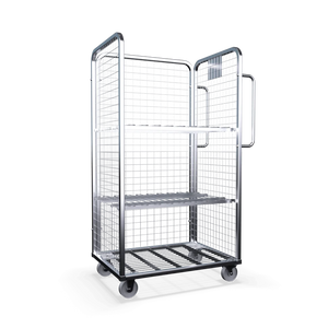 Three Sided Merchandise Picking Trolley
