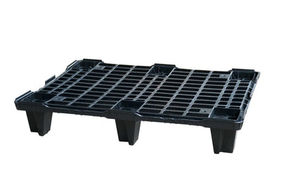 Nestable Plastic Display Pallet 800 x 600 x 130mm – Open Deck | 350kg Dynamic Load