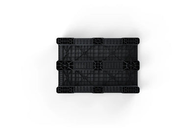 Heavy Duty Plastic Euro Pallet 1200 x 800 x 150mm – Closed Deck | 1500kg Dynamic Load | 3 Runners