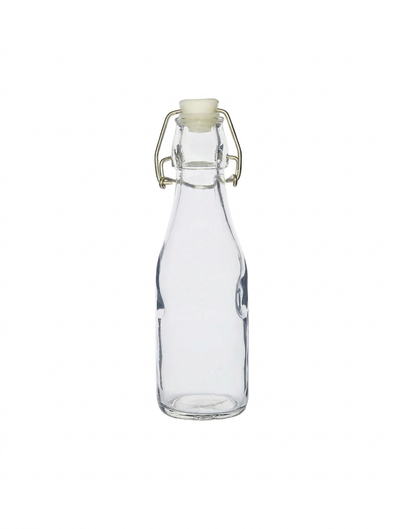 250ml Water/Juice/Lemonade Swing-Stopper Empty Glass Bottle