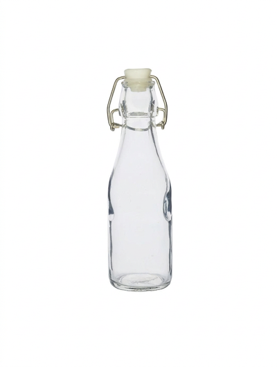 250ml Water/Juice/Lemonade Swing-Stopper Empty Glass Bottle