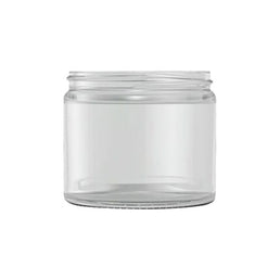 250ml Clear Ointment Glass Jar – White Flint Cosmetic & Pharmaceutical Container