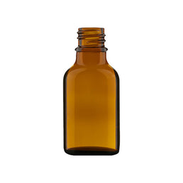 25ml Amber Aromatherapy Round Bottle – GL18 Essential Oil Bottle