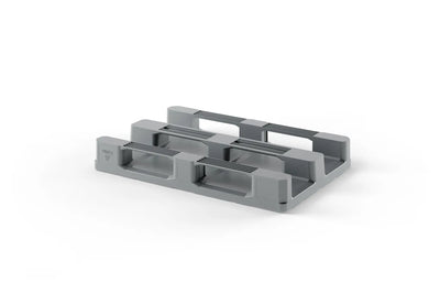 Heavy Duty Hygiene Pallet 1200 x 800 x 155mm – Closed Deck Virgin HDPE | 2000kg Dynamic Load