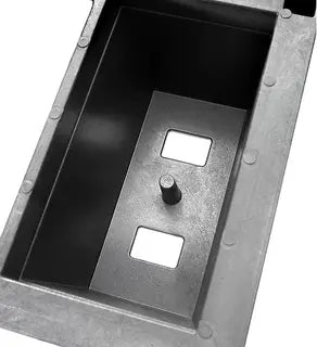 Nestable Plastic Pallet 800 x 600 x 120mm – Open Deck | 500kg Dynamic Load