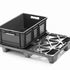 Nestable Plastic Display Pallet 800 x 600 x 130mm – Open Deck | 350kg Dynamic Load