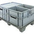 Nestable Plastic Display Pallet 800 x 600 x 130mm – Open Deck | 350kg Dynamic Load