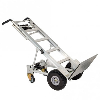 3-in-1 Aluminium Convertible Sack Truck 350kg Puncture Proof Wheels