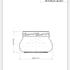 300ml Flint Glass Food Jar - Ardagh