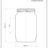 750ml Preserve Jar - Ardagh