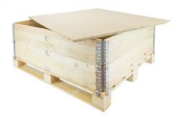 Chipboard Pallet Collar Lid 1200 x 1000 x 9mm – Particle Board Cover with Fixing Battens