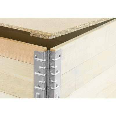 Chipboard Pallet Collar Lid 1200 x 1000 x 9mm – Particle Board Cover with Fixing Battens