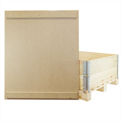 Chipboard Pallet Collar Lid 1200 x 1000 x 9mm – Particle Board Cover with Fixing Battens