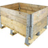 Used Wooden Pallet Collar 800 x 600 x 200mm – 4 Hinge Stacking Frame | Sustainable Choice