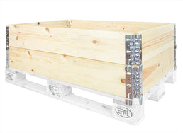 Wooden Pallet Collar 1200 x 800 x 200mm – 4 Hinge Stacking Frame | ISPM 15 Export Approved