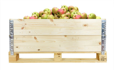 Wooden Pallet Collar 1200 x 800 x 200mm – 2 Board Stacking Frame with 4 Hinges | ISPM 15 Export Approved