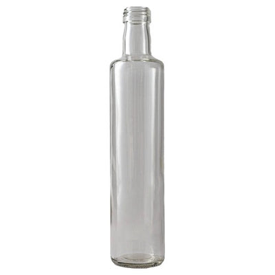 500ml Round Dorica Glass Bottle – Oil, Sauce & Dressing Bottle