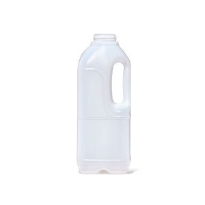 1 Litre HDPE plastic milk container sample pack supplied by AB Handling