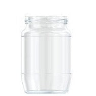 750ml Flint Glass Food Jar - Ardagh