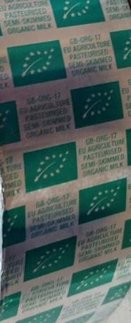 Aluminium Capping Foil – Organic Semi Green Print Scottish 51mm x 50 Micron (Approx. 15kg per Box)