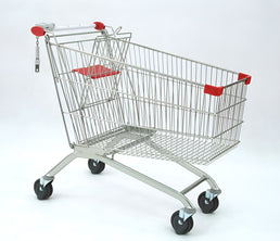 Shopping Trolley 212W with Toddler Seat - AB Range