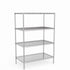 Stainless Steel Wire Shelving – Static Unit 1650mm High, 4 Tier, Catering & Hospital Grade