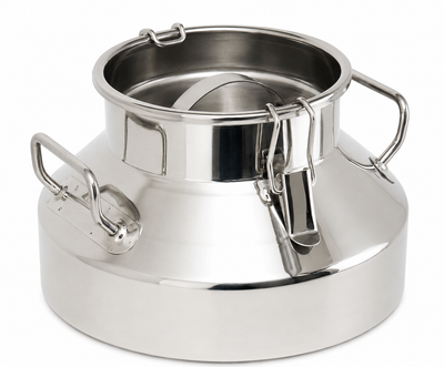5 Litre Stainless Steel Milk Churn – Compact, Durable & Hygienic