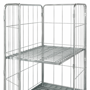 Removable Jumbo Roll Cage Shelf | Heavy-Duty Container Shelving Insert