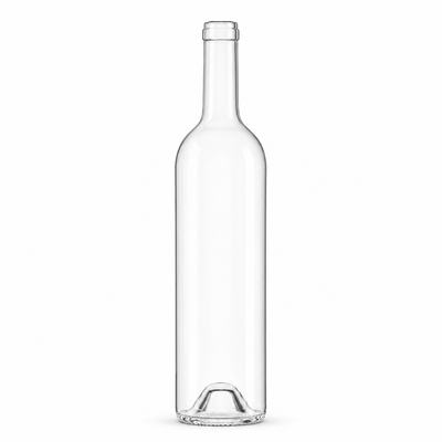 Bordelaise Alliance V2 75cl Flint Glass Bottle – Cork Finish