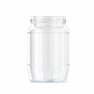 750ml Flint Glass Food Jar