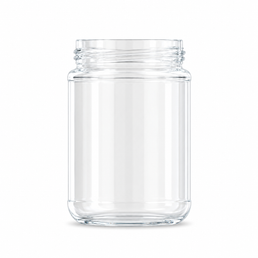 370ml Flint Glass Pickle Jar