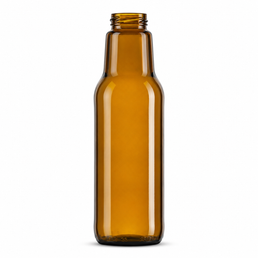 FRUCHTOASE 75cl Brown Glass Bottle – H43TO Twist-Off Finish