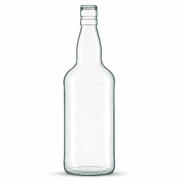 WHISKY 100cl Flint Glass Bottle – DBVPEH Screw Cap Finish