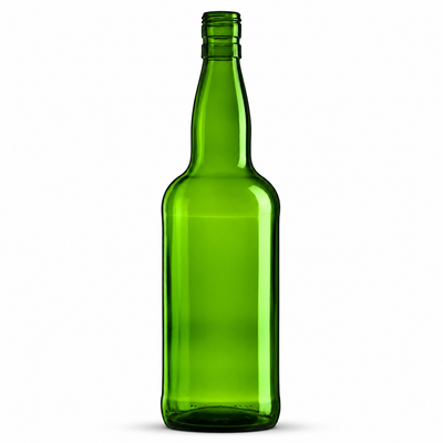 WHISKY 100cl Green 04 Glass Bottle – DBVPEH Screw Cap Finish