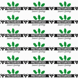 Aluminium Capping Foil – Christmas Silver & Green 51mm / 88mm x 50 Micron (Approx. 15kg per Box)