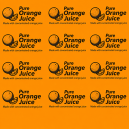 Aluminium Capping Foil – Pure Orange Juice 51mm / 88mm x 50 Micron (Approx. 15kg per Box)