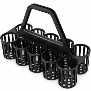 10 Bottle Plastic Hand Carrier